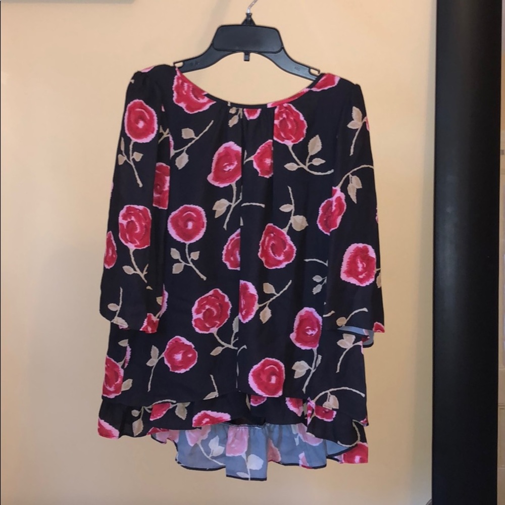 Kate Spade rose blouse